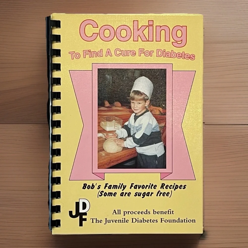 Spiral Cookbook Cooking To Find A Cure Juvenile Diabetes Recipes Book Hardback